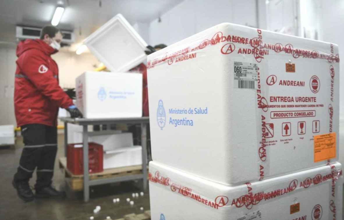 Comenzó la distribución de más de un millón y medio de dosis de Moderna a todo el país | Actualidad