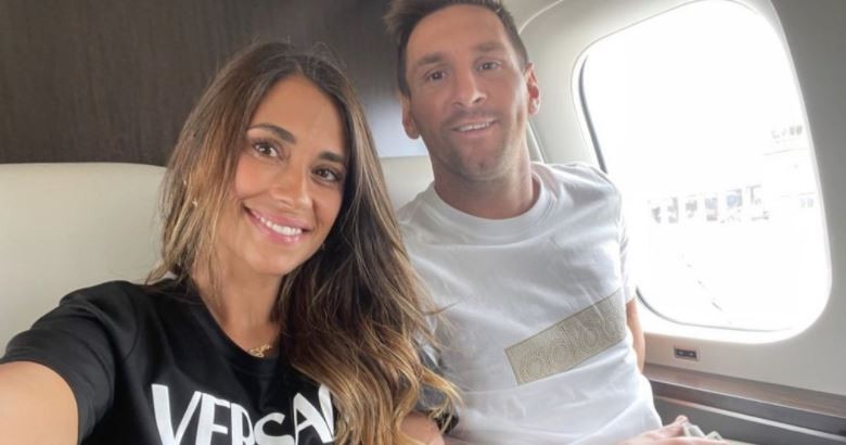 El posteo de Antonela para Messi en el viaje hacia París: "Hacia una nueva aventura juntos los 5" | Espectáculos