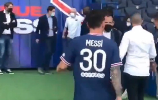 Las primeras imágenes de Messi con la camiseta del PSG y el número 30 | Deportes