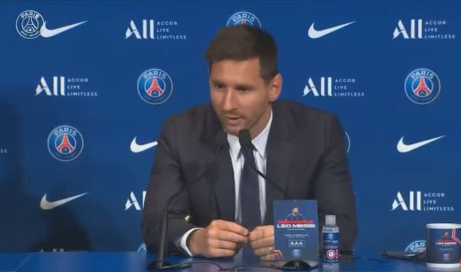 Messi fue presentado oficialmente en el PSG: "Estoy feliz, ilusionado y con muchísimas ganas" | Deportes