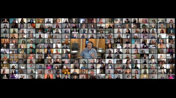 Escuelas de Latinoamérica interpretan con Alejandro Lerner un himno para "volver a soñar" | Espectáculos