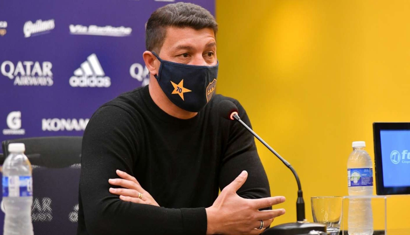 Battaglia fue presentado como entrenador de Boca: "Quiero un equipo que vaya al frente" | Deportes
