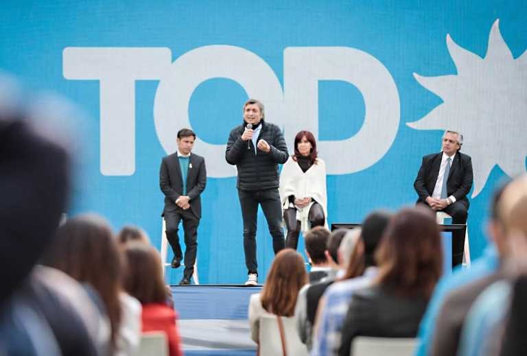 Alberto compartió otro acto con Cristina y apuntó contra Macri: "Ladrones de guante blanco" | Política