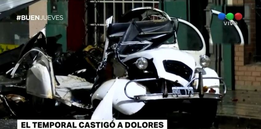 El temporal causó graves daños en Dolores | Actualidad