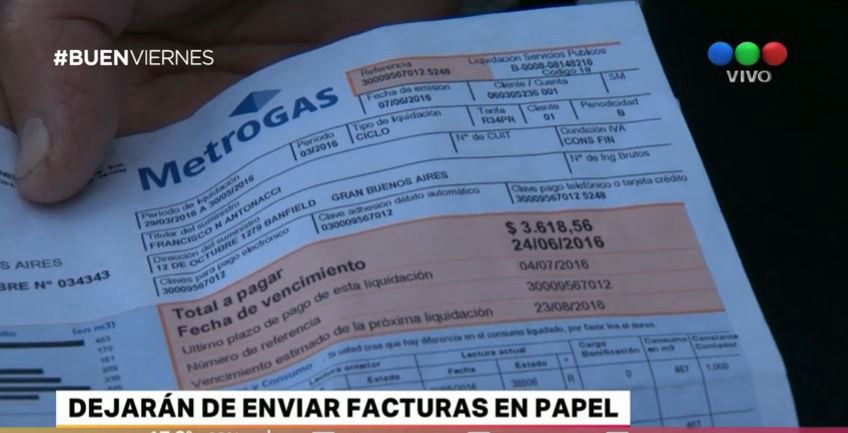 Las empresas dejen de mandar facturas en papel | Actualidad