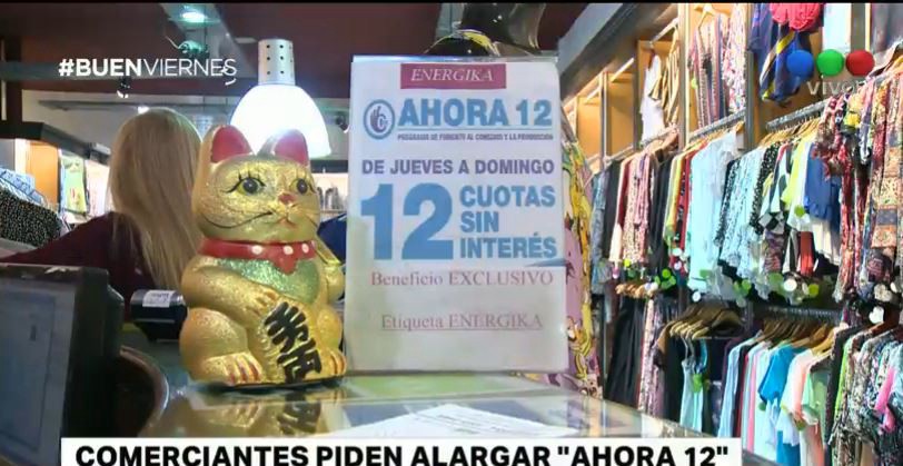 Solicitan la prórroga del Plan Ahora 12 | Actualidad