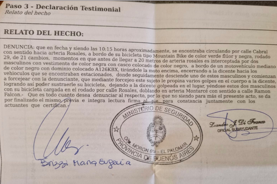 Asaltaron a una diputada y cruzó a Frederic en Twitter: "Todo muy divertido, no como en Suiza" | Política