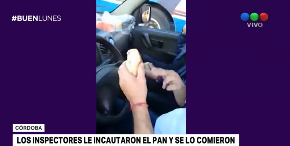 Córdoba: inspectores le incautaron el pan a un vendedor ambulante y se lo comieron | Actualidad