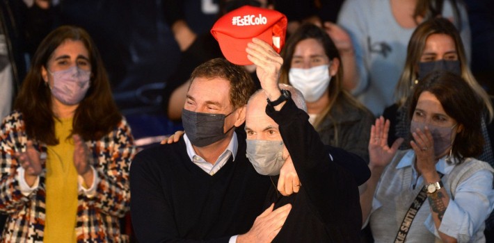 "Hay que terminar con el relato". Santilli cerró su campaña junto a Rodríguez Larreta | Política