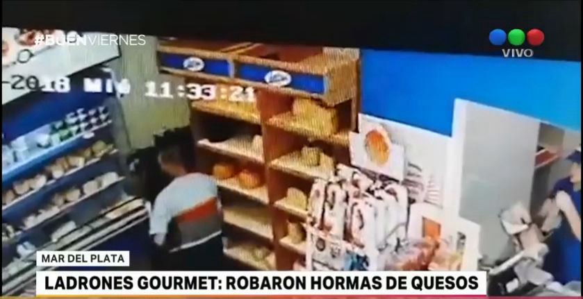 Video: ladrones de quesos en Mar del Plata | Actualidad