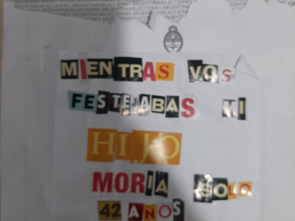 El mensaje que un papá puso en el sobre de las PASO: "El voto más doloroso" | Actualidad
