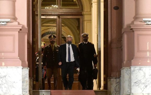 Alberto volvió a la Casa Rosada tras la crisis con el sector K | Política