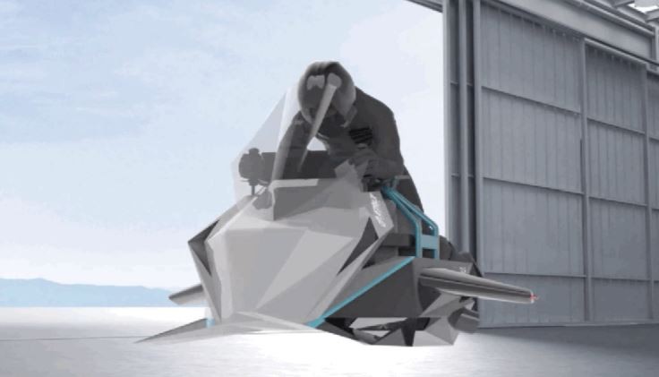 “The Speeder”: la increíble moto voladora que ya es real | Tecno