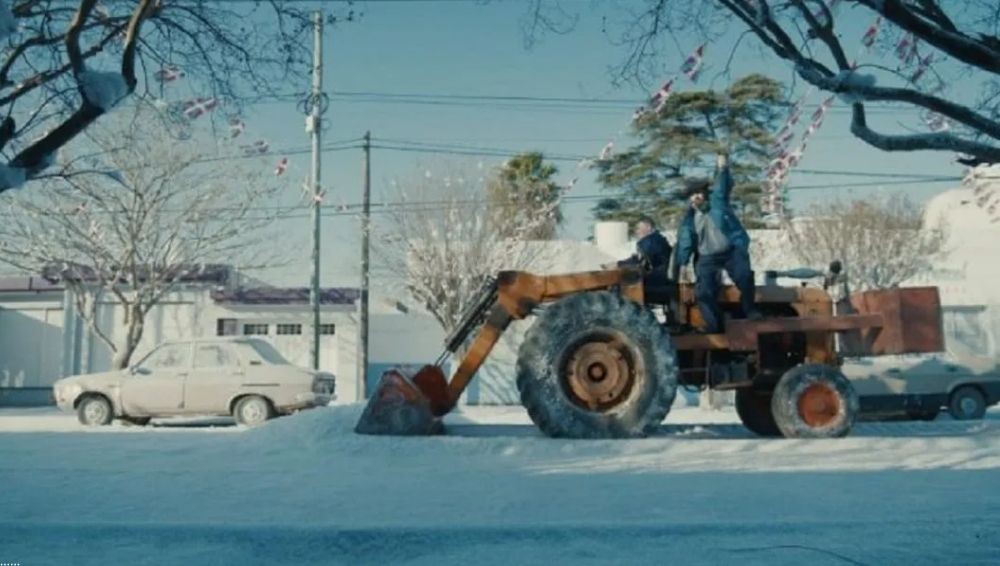 Por la filmación de una película, hubo "nieve" en una población cordobesa | Espectáculos