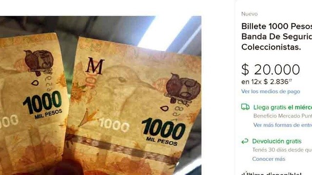De la moneda de $1 al billete de mil: un error en la impresión lo haría valer hasta 20 veces mas | Actualidad