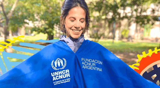 "Ponchos Azules por el Clima", la iniciativa de Acnur para combatir el cambio climático | Clima, naturaleza y medio ambiente