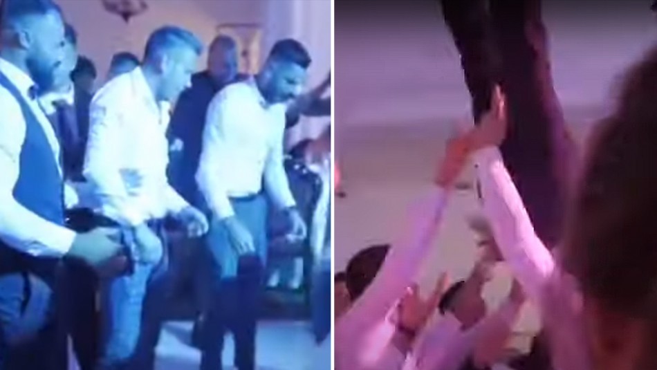 Tiraron al novio al aire en la fiesta de casamiento: le provocaron una lesión en dos vértebras | Internacionales