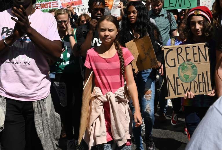 Greta Thunberg encabezó en Milán una marcha de 100.000 jóvenes por el clima | Clima, naturaleza y medio ambiente