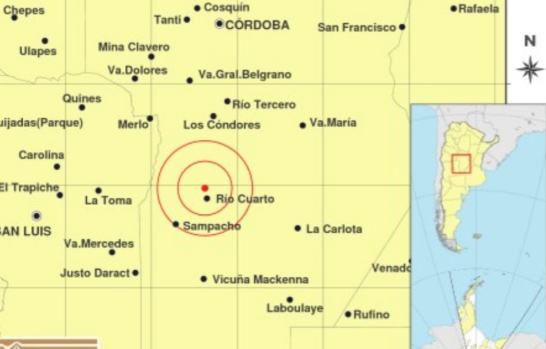 Un sismo de 3,1 grados hizo temblar al centro de Córdoba | Clima, naturaleza y medio ambiente