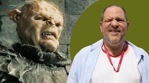 Un orco de "El Señor de los Anillos" estaba inspirado en Harvey Weinstein, condenado por violación | Espectáculos