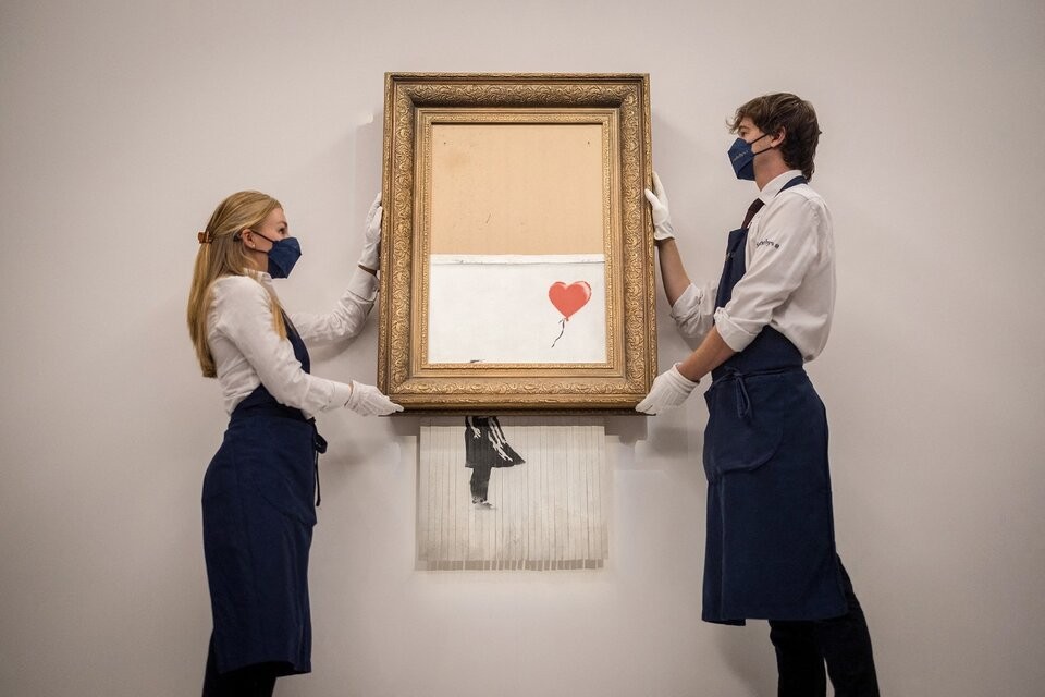 US$ 25,4 millones: subasta récord para Bansky | Internacionales