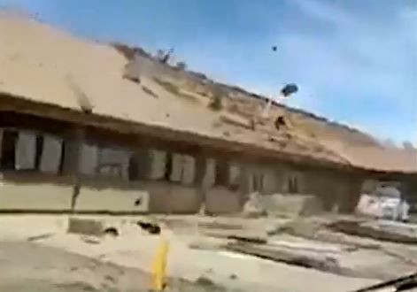 Temporal de viento en el sur con destrozos y cortes de ruta en Chubut, Santa Cruz y Río Negro | Clima, naturaleza y medio ambiente