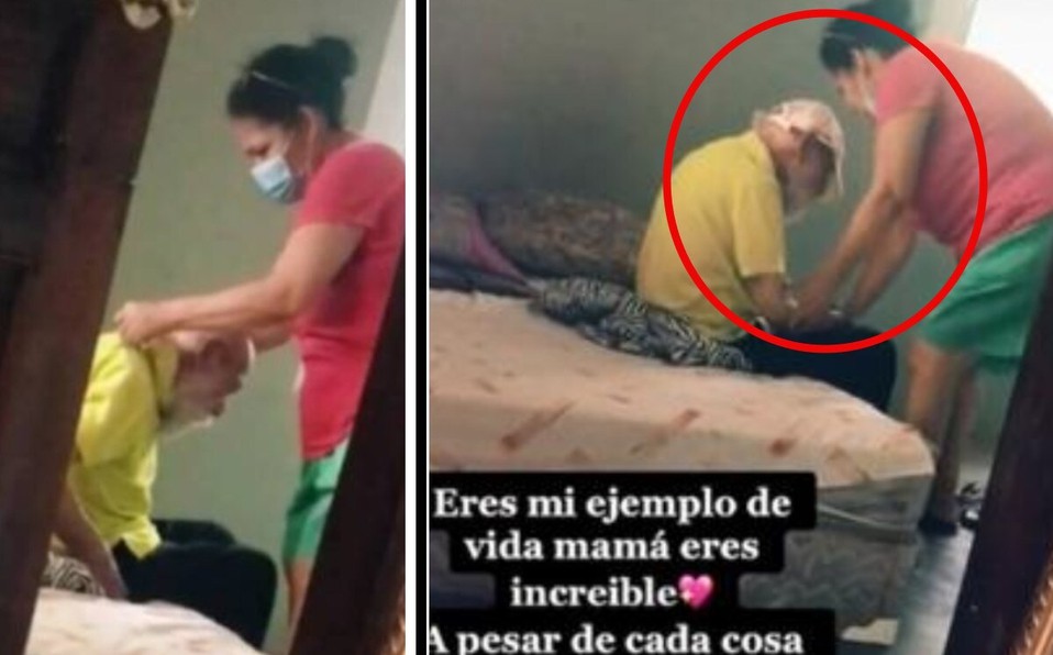 Cuida a su ex suegro de 98, pese a que su pareja la engañó con otra mujer | Internacionales