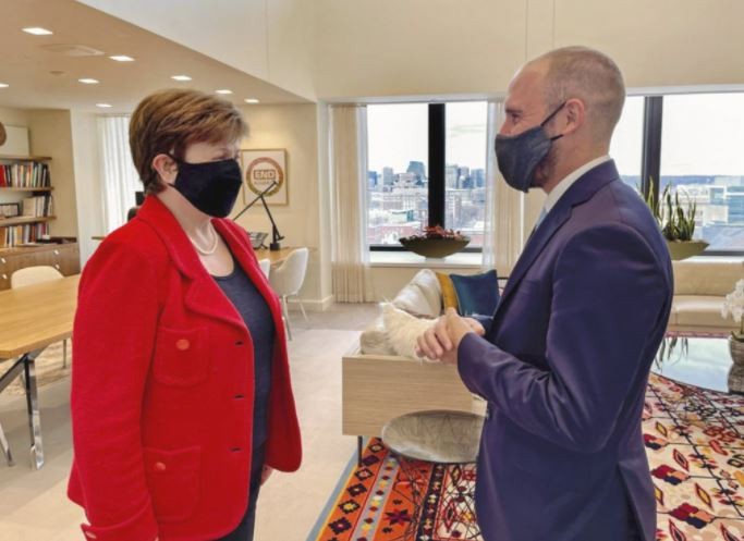 Guzmán viaja a Roma para reunirse con la jefa del FMI en el marco del G20 | Economía