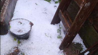 Temporal con granizo en Córdoba | Actualidad