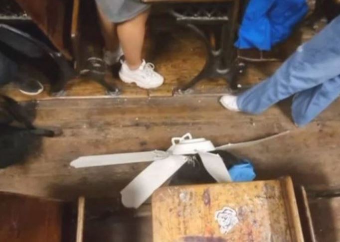 Dos alumnos del Nacional Buenos Aires fueron heridos por un ventilador que se cayó en medio del aula | Actualidad