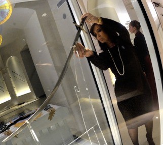 Cristina colocó el sable corvo de San Martín en el Museo Histórico Nacional | Política