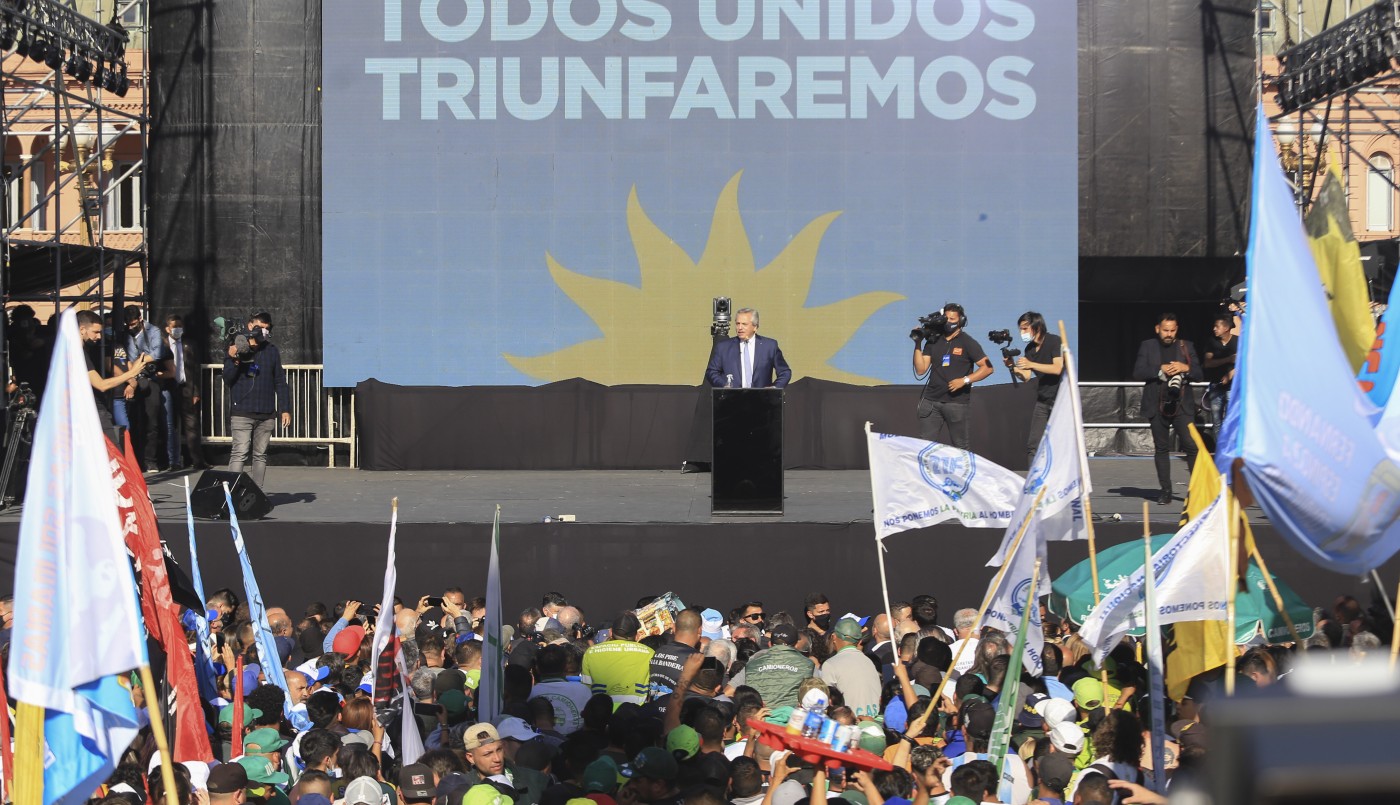 Antes del discurso del Presidente, el PJ emitió un mensaje de unidad y apoyo al Gobierno | Política