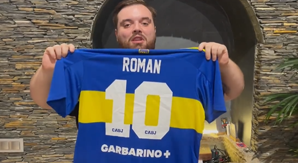 Ibai Llanos recibió un regalo de Juan Román Riquelme y se lo agradeció en redes | Redes