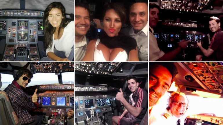 Otros famosos en cabinas de aviones | Política