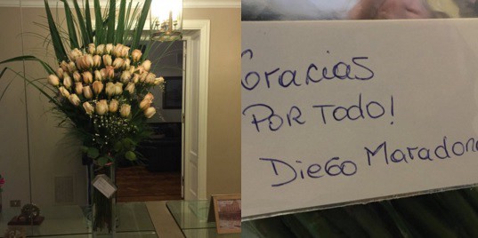 Diego Maradona le envió un regalo de despedida a Cristina Kirchner | Política