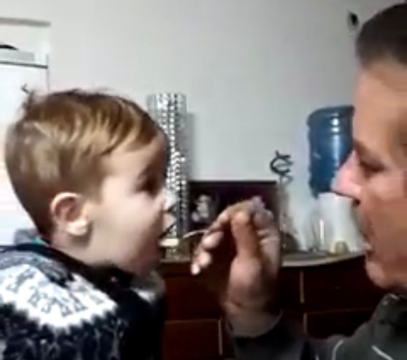 Los conmovedores videos de Lucio, divirtiéndose junto a sus abuelos paternos | Actualidad