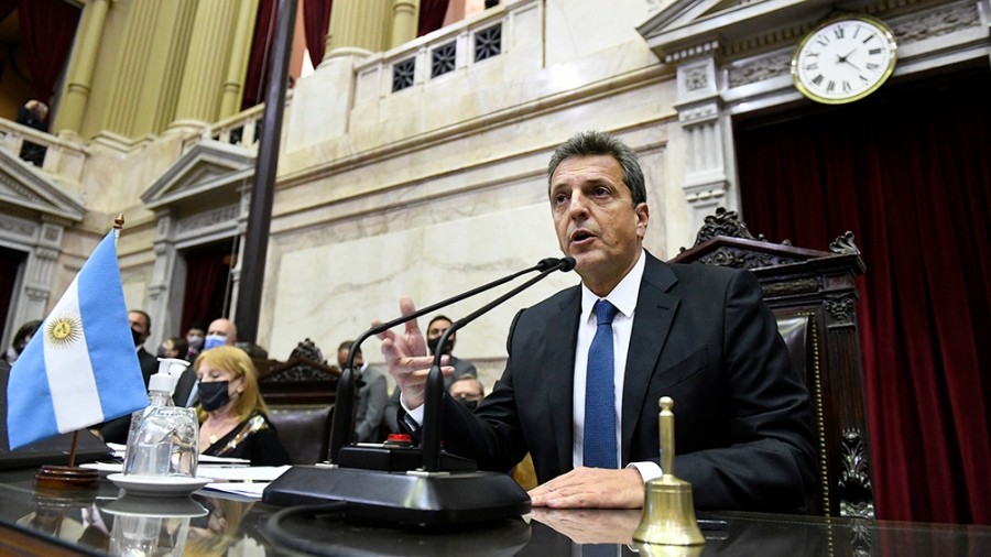 Massa fue reelecto por unanimidad como presidente de la Cámara de Diputados | Política