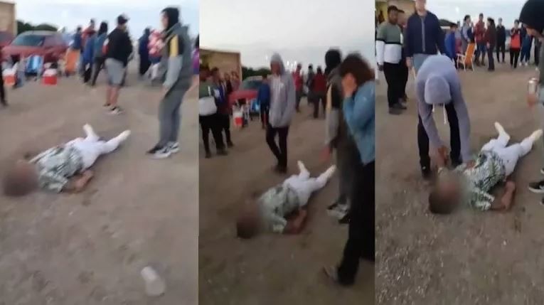 Video: Salvaje agresión por "una brujería" en San Antonio Oeste | Actualidad
