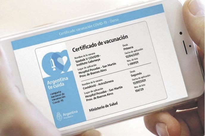 Comienza a regir mañana el pase sanitario en todo el país | Actualidad