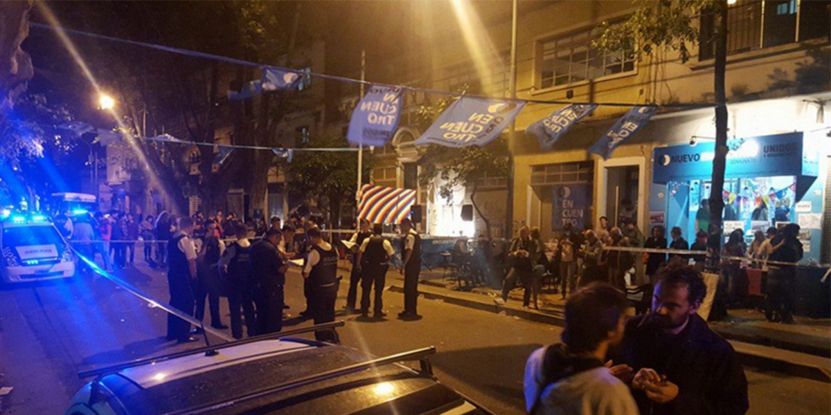 Atacaron a tiros un local de Nuevo Encuentro en Villa Crespo | Política