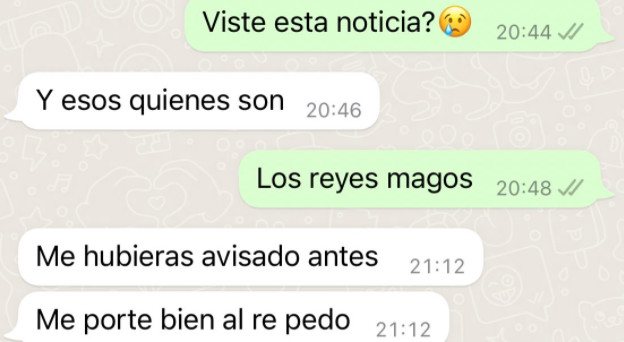 El viral de un nene cansado del coronavirus: "Dice Rocío que no vienen los Reyes, me tiene harto el covid" | Redes