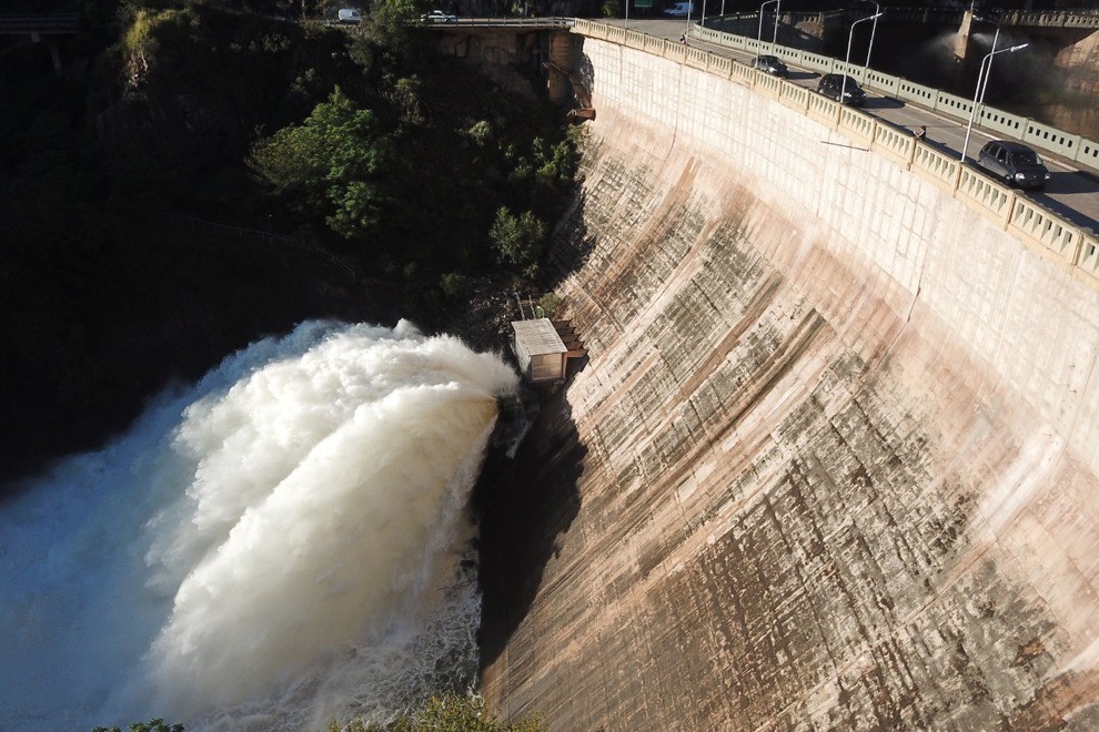 Córdoba: Reapareció la "cola de la novia" en el dique San Roque | Actualidad