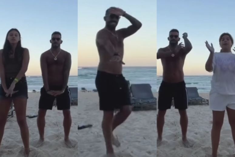 Tevez se sumó a un challenge de Tik Tok y la rompió bailando un tema de Duki | Deportes