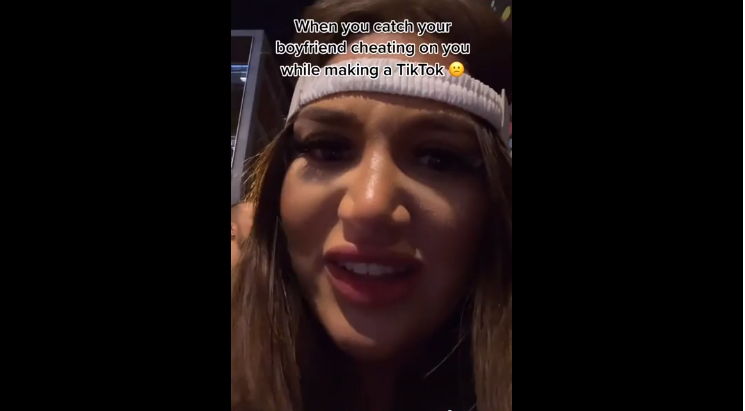 "Cuando descubres a tu novio engañándote mientras haces un TikTok" | Redes