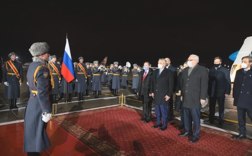 Alberto Fernández llegó a Rusia: la primera cita de su agenda será con Vladimir Putin | Política