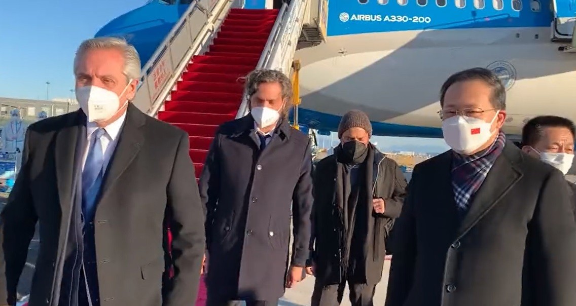 Alberto Fernández presenció, junto a Xi Jinping, la apertura de Beijing 2022 | Política