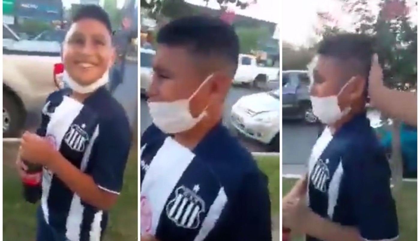 Viral: Su tío lo llevó de sorpresa a ver a Talleres y el pequeño se emocionó hasta las lágrimas | Deportes