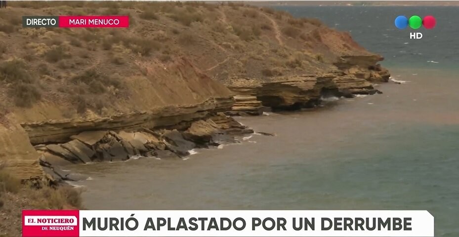 Un hombre murió aplastado tras un desmoronamiento de rocas en un lago de Neuquén | Actualidad