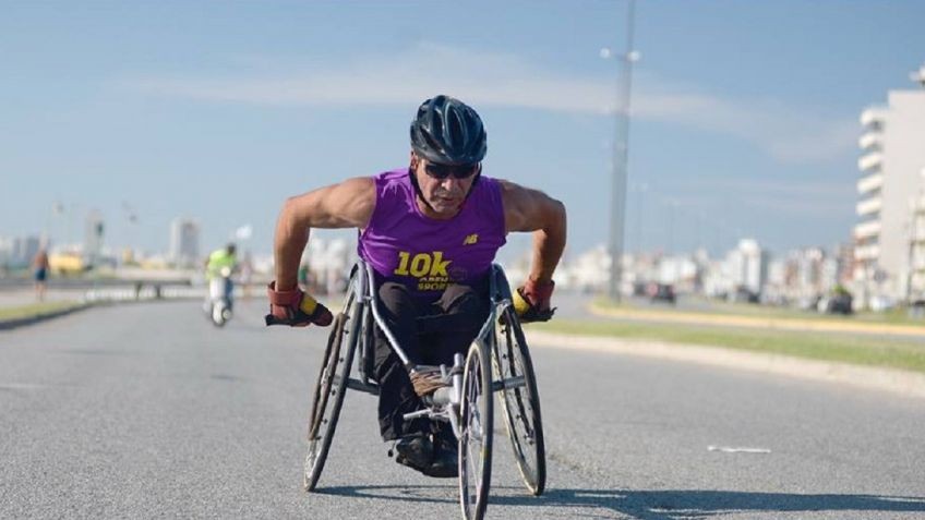 Atleta marplatense unirá en silla de ruedas El Calafate con Mar del Plata | Deportes