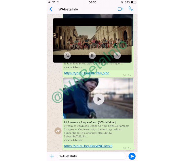 WhatsApp: Se podrán ver videos de YouTube sin salir de la aplicación | Tecno